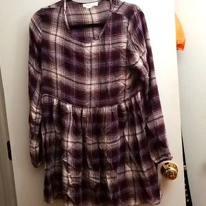 Flannel Shirt Dresses
